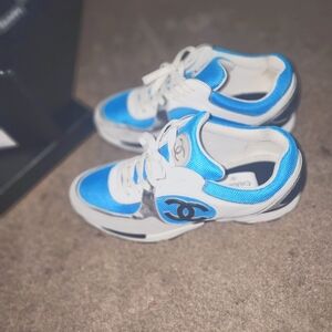 Mens chanel  sneakers  size 45 .. 12 US